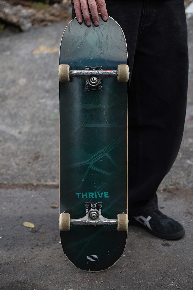 BREAK BARRIERS SKATEBOARD DECK - Teal