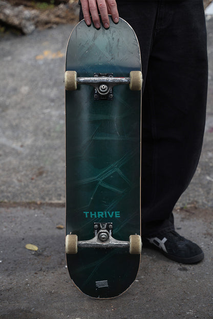 BREAK BARRIERS SKATEBOARD DECK - Teal