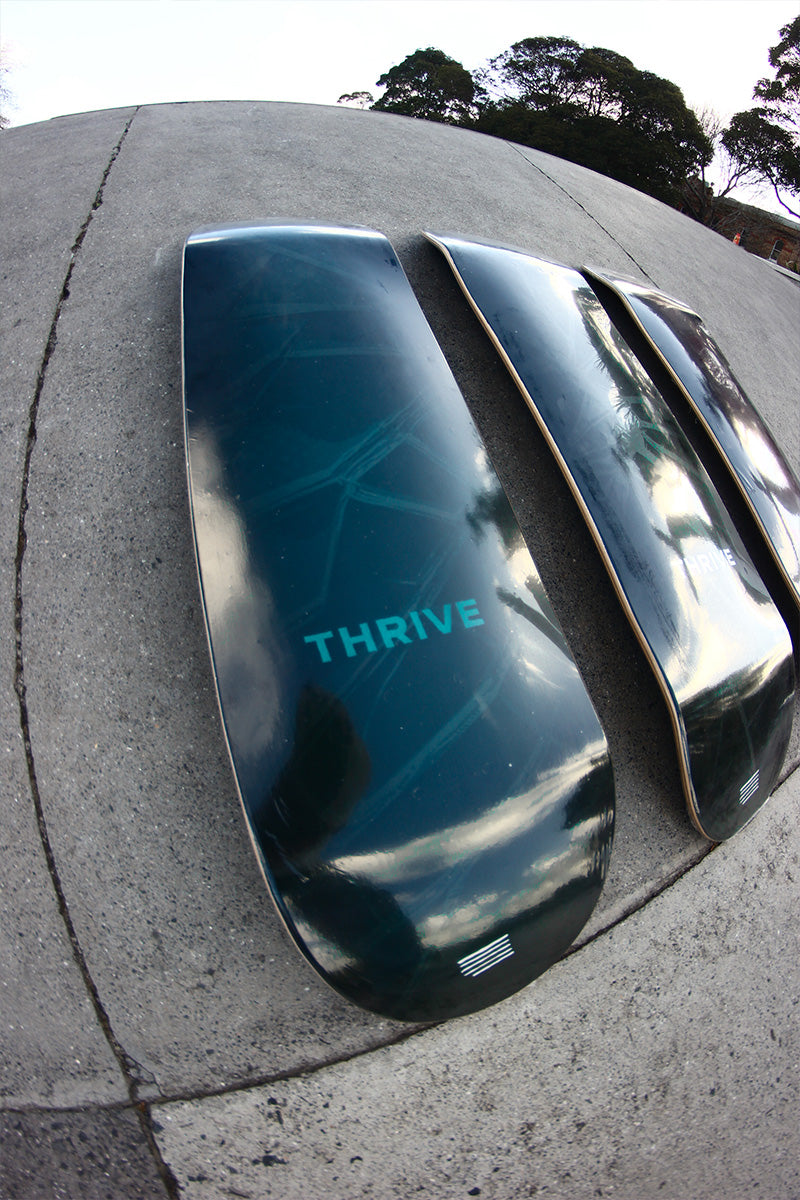 BREAK BARRIERS SKATEBOARD DECK - Teal