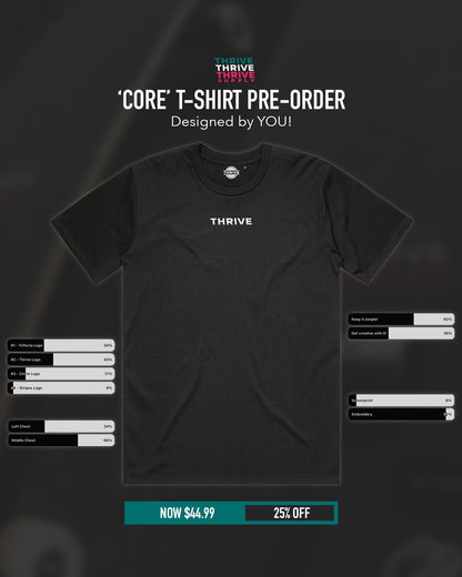 CORE T-SHIRT (PRE-ORDER)