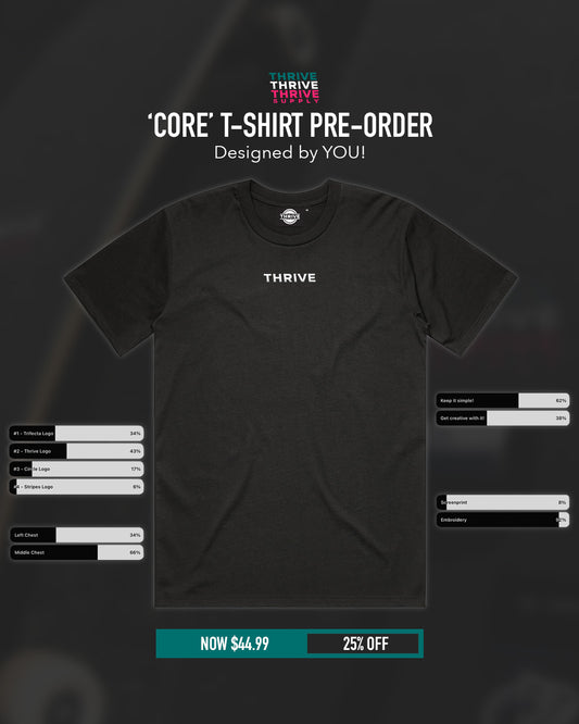 CORE T-SHIRT (PRE-ORDER)
